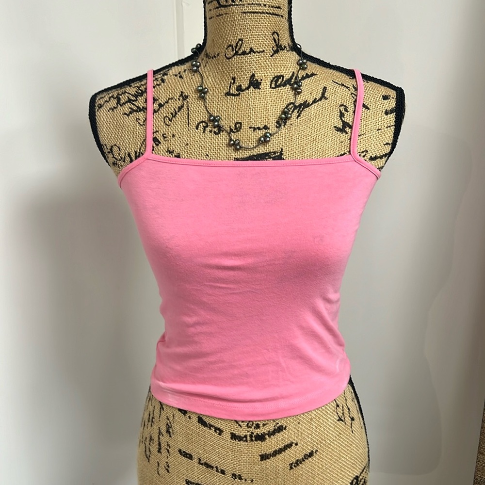 Wild Fable pink S tank top from Target. Stretchy, soft and comfortable material.